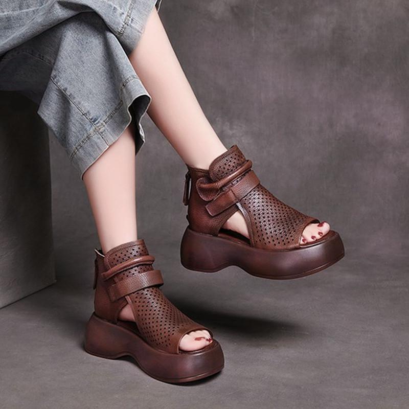 Bronte Hayes | Roman Style Platform Sandals For Women