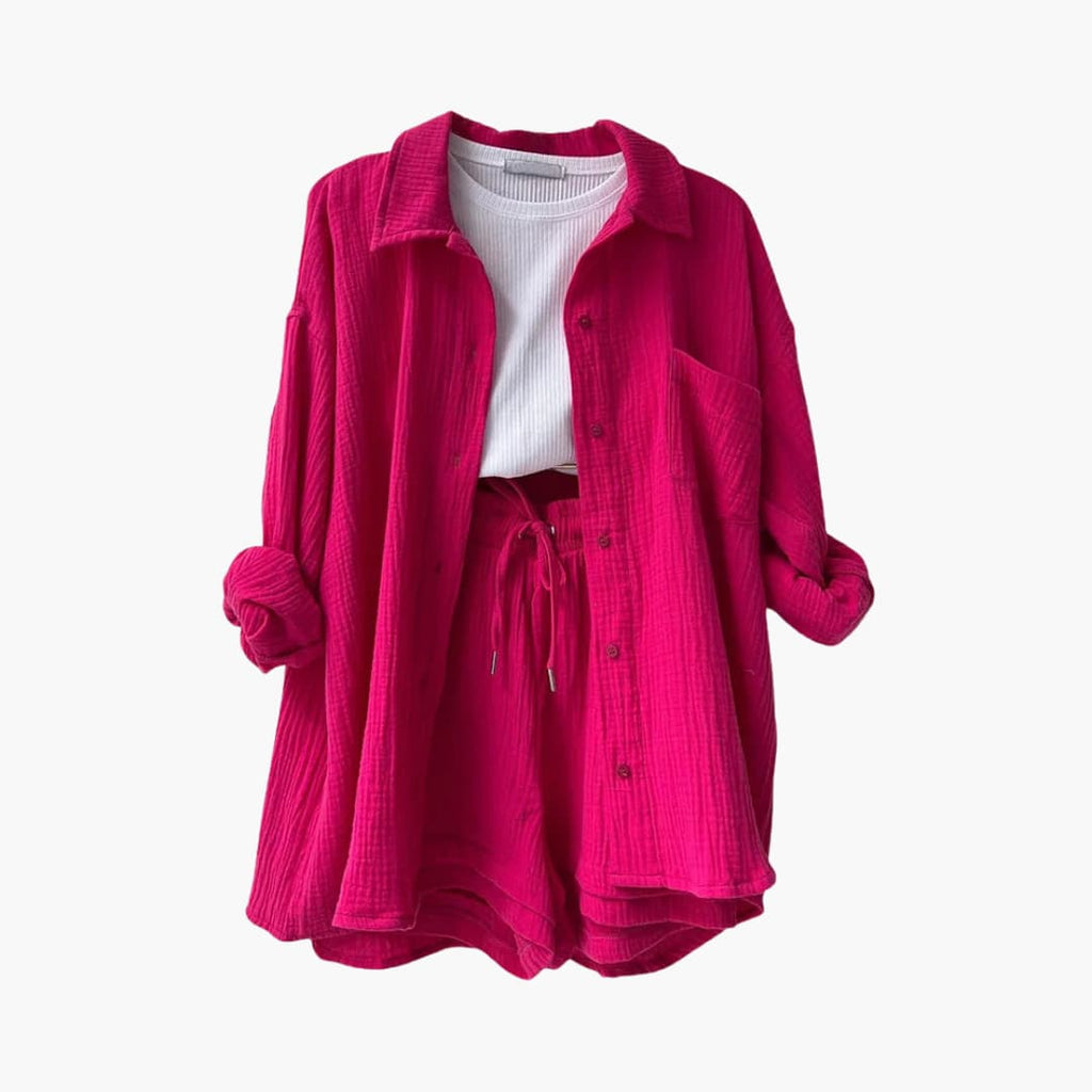 Rosalie | Women’s Casual Two Piece Set with Shorts