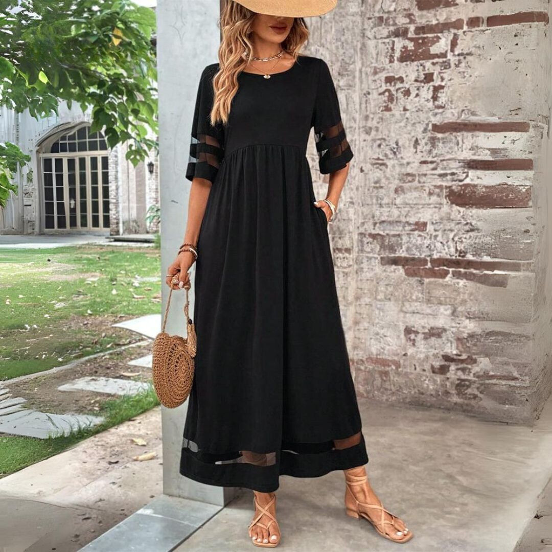 Tahlia | Women’s Tummy Coverage Dress with Elegant Draping