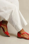 Albina | Elegant open low sandals