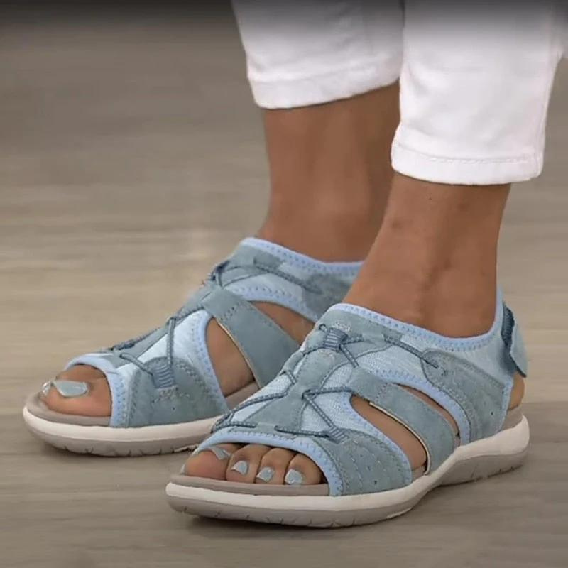 Elliana | Women’s Strappy Sandals with Adjustable Fastening