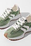 Riley | Women's Retro Platform Sneakers Lace-Up Casual Trainers