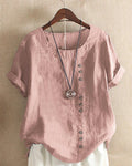 Hana | Women’s Top with Button Front