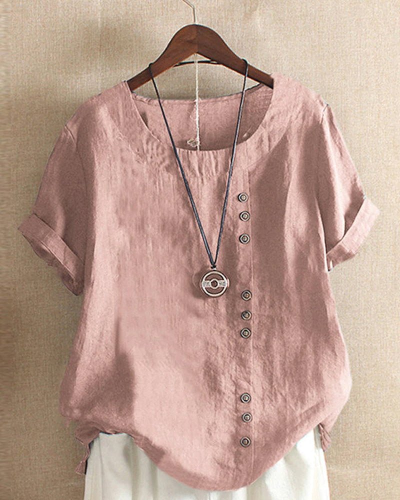 Hana | Women’s Top with Button Front