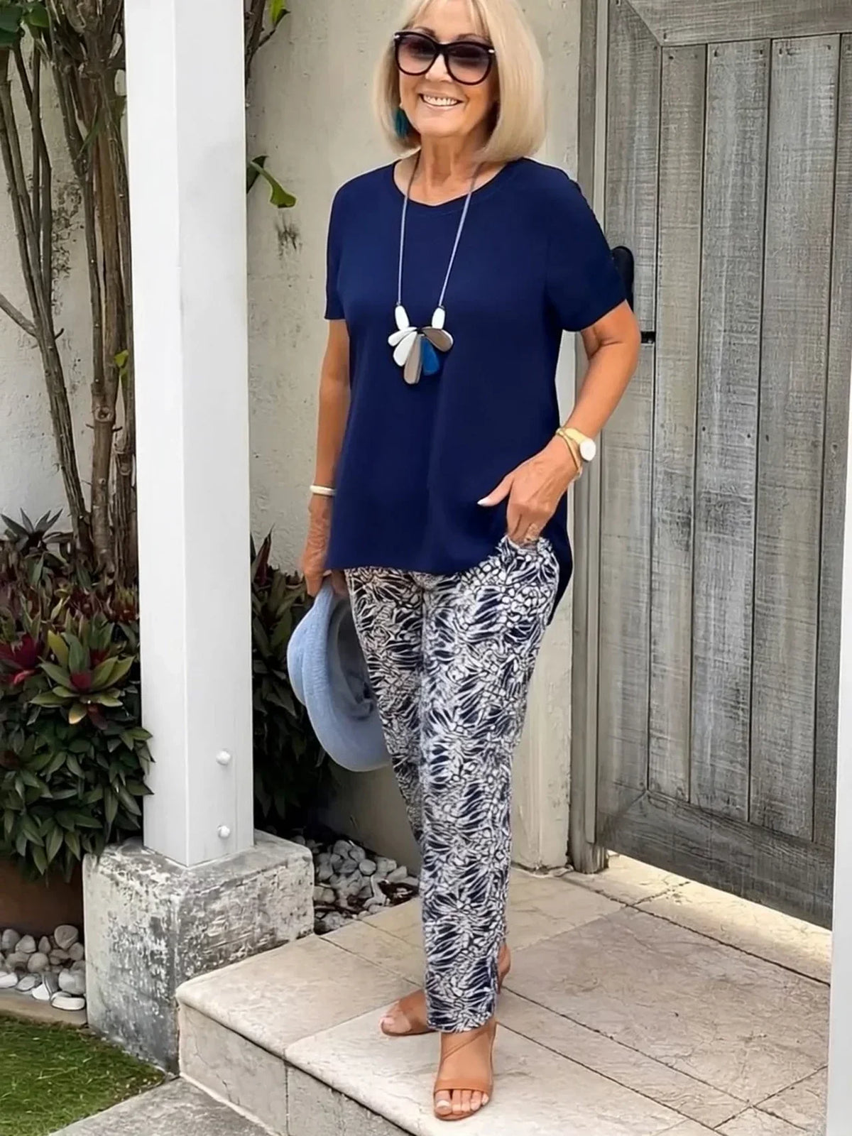 Helen | Women’s Coastal Set Two-Piece with Flowing Comfort