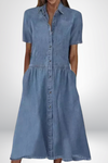 Tess™ | Stylish Denim Dress