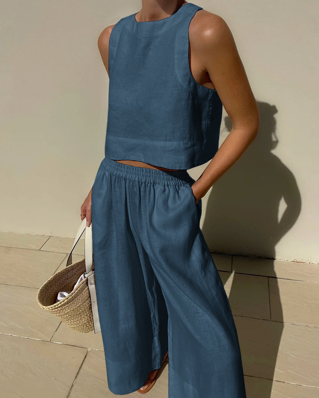 Fayenne | Women’s Two-Piece Set with Sleeveless Tank