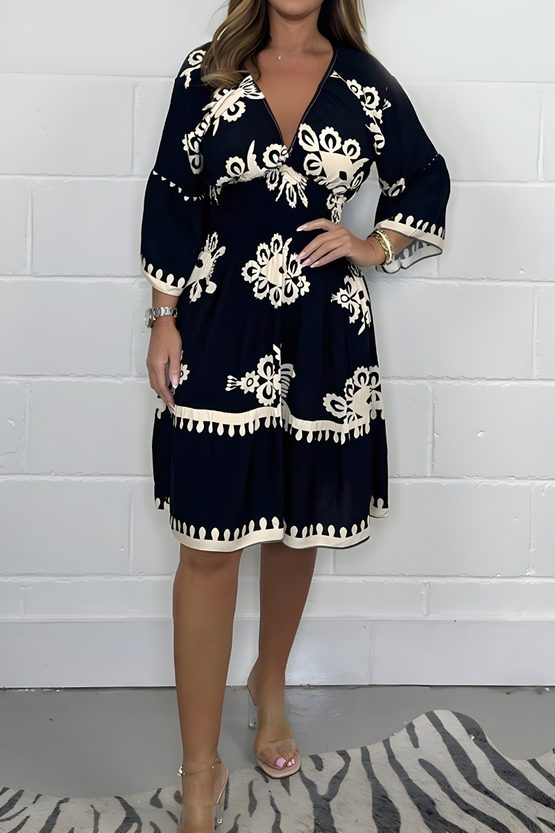 Lisa | Women’s Flattering Knee-Length Dress with All-Day Comfort