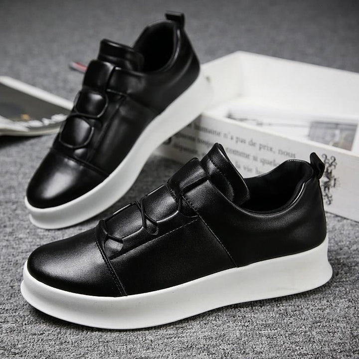 Preston Wakefield | Leather Low-Top Sneakers For Men