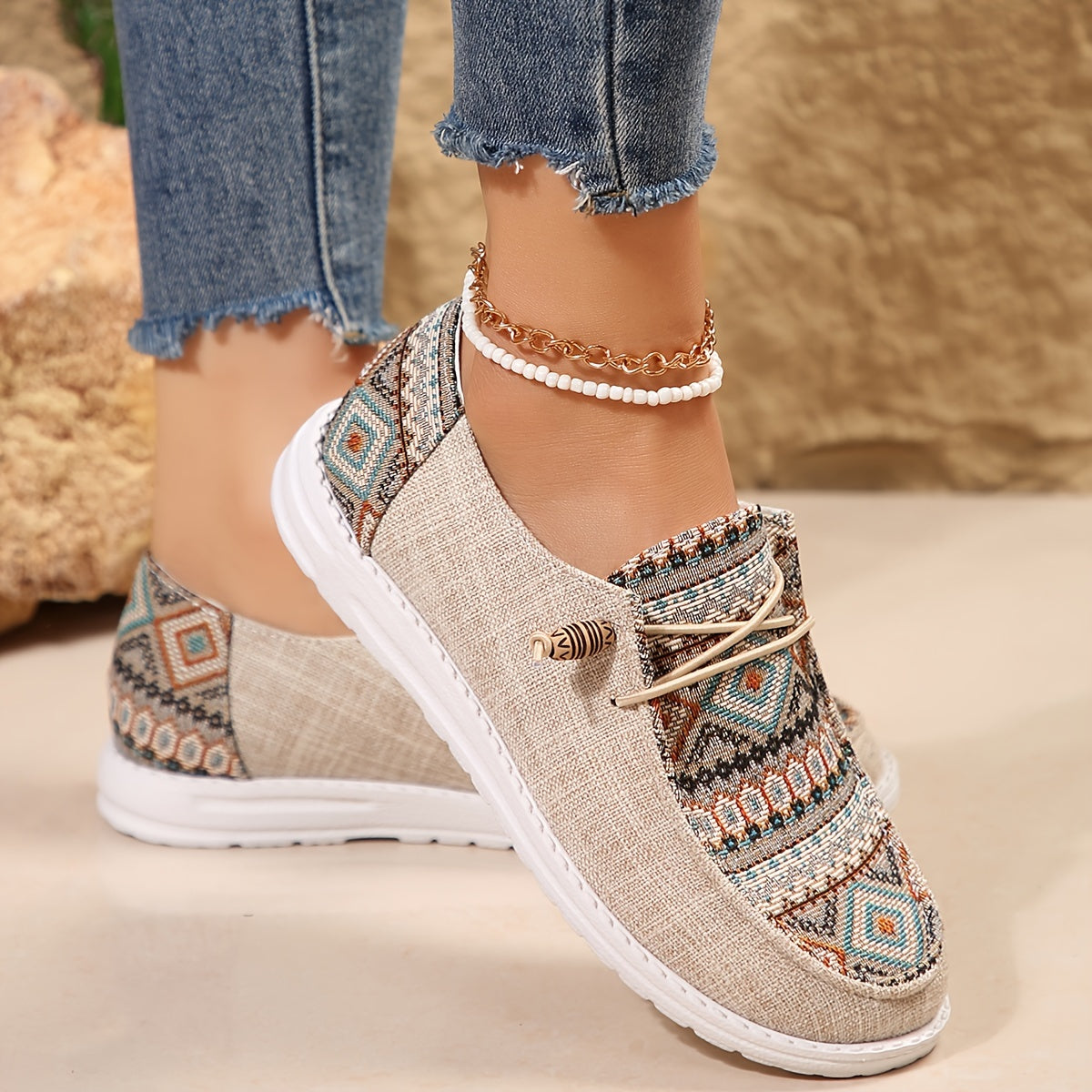 Sonora | Women’s Tribal Sneakers with Cushioned Insole