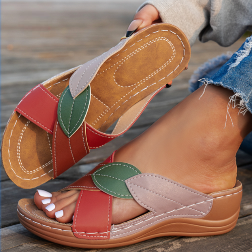 Bella | Women’s Wedge Sandals with Slip-On Design