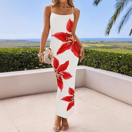Ruby Sinclair | Floral Print Races Dress For Women