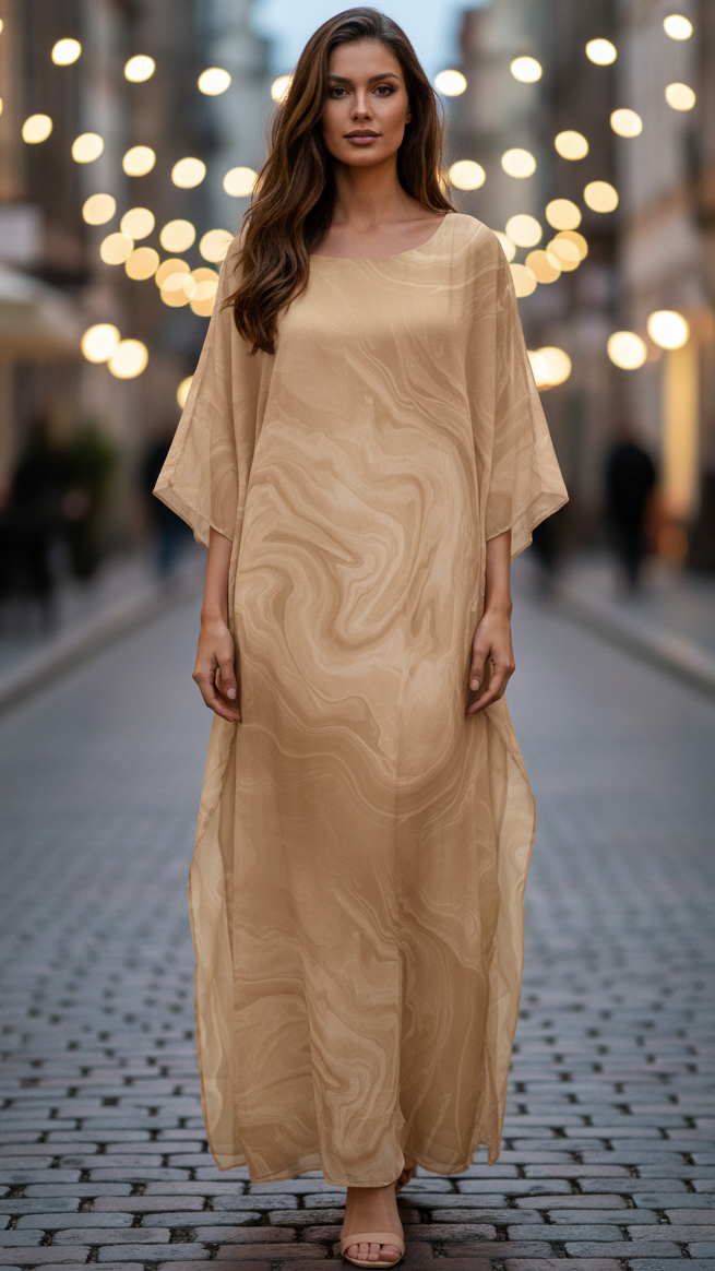 Aurelia | Women’s Maxi Dress with Kaftan Draping