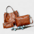 Olivia | Women’s 4-Piece Vintage Bag Set with Versatility