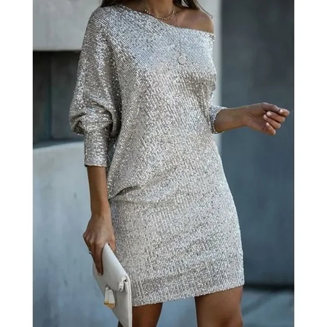 Adalyn | Women’s Sequin Dress with Sparkle