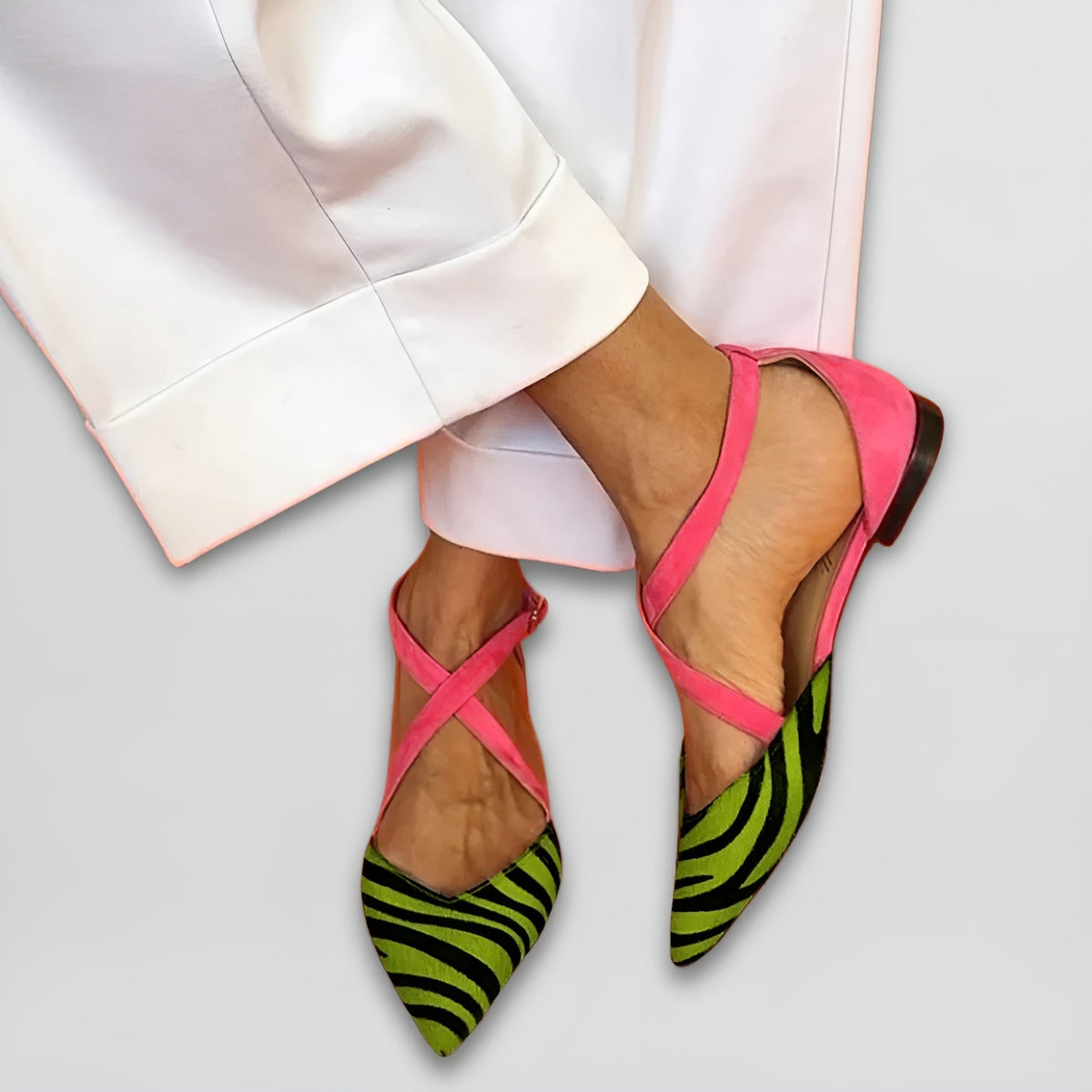 Fenna | Women’s Strap Ballet Flats with Cushioned Insole
