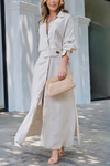 Jeanette™ | Elegant Maxi Dress with V-Neck