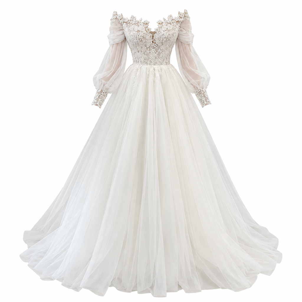 Matilda Faulkner | Long Sleeve Wedding Dress For Women