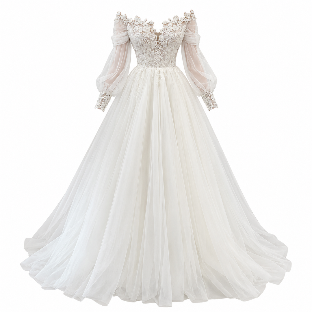 Matilda Faulkner | Long Sleeve Wedding Dress For Women