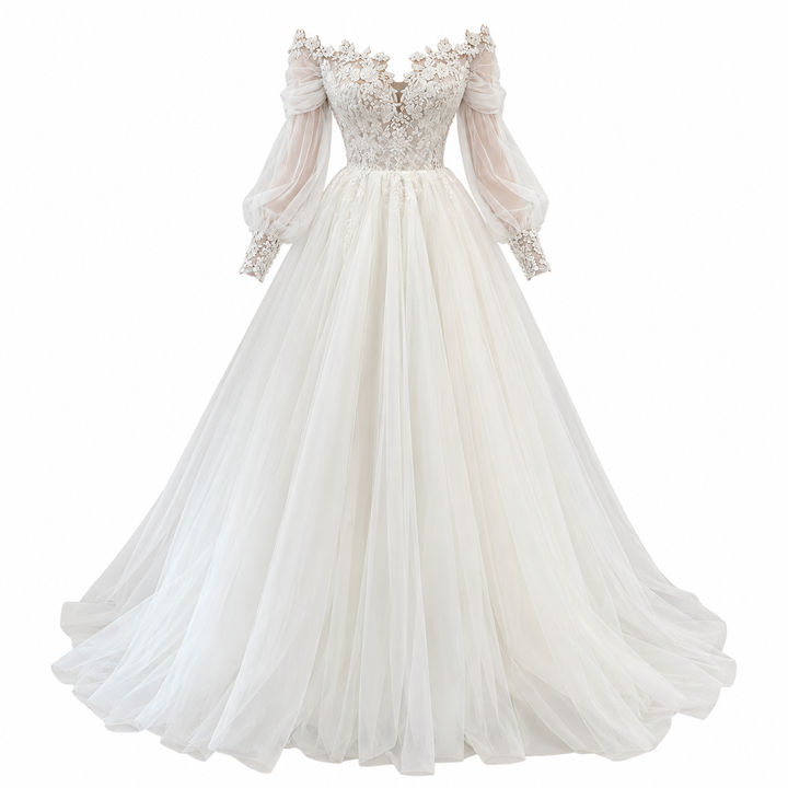 Matilda Faulkner | Long Sleeve Wedding Dress For Women
