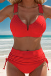 Ross | Flattering Bikini Set with High-Waist Bottom