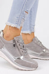 Camille Laurent | Orthopedic Zip Sneakers For Women