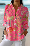 Floriana™ | Tropical Blossom Blouse
