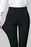 Olivia Evans | High-Waist Stretch Tapered Trousers For Women