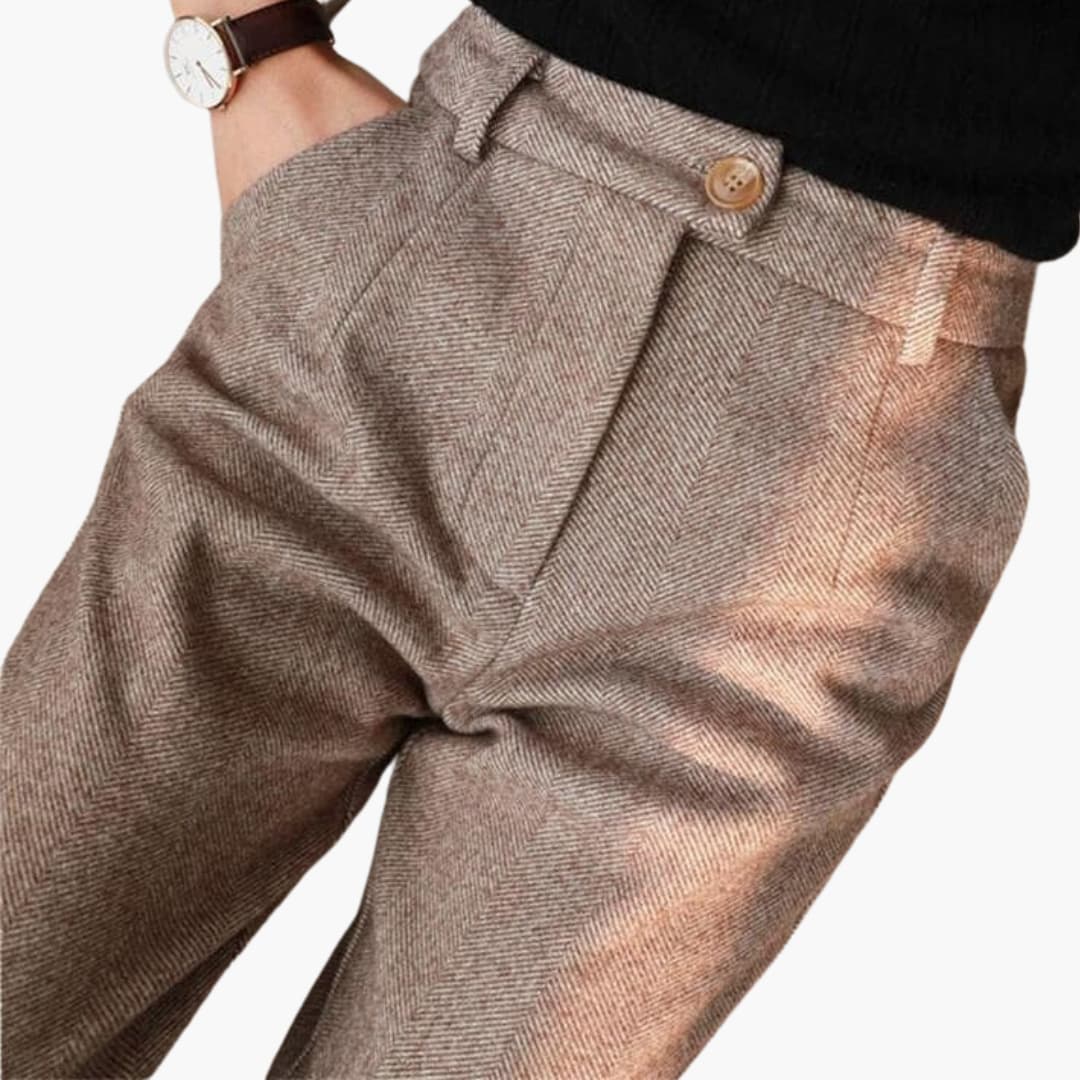 Clarisse | Women’s Tailored Pants with Structured Waistband