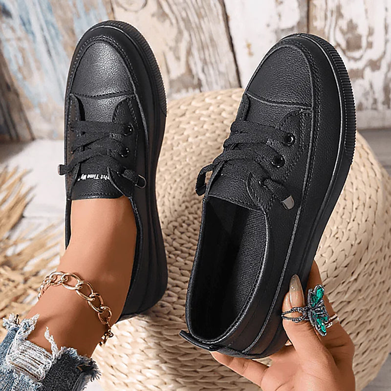 Penny | Women’s Penny Canvas Sneakers with Lace-Up