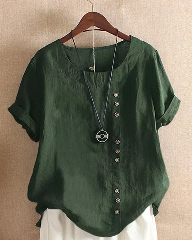 Hana | Women’s Top with Button Front
