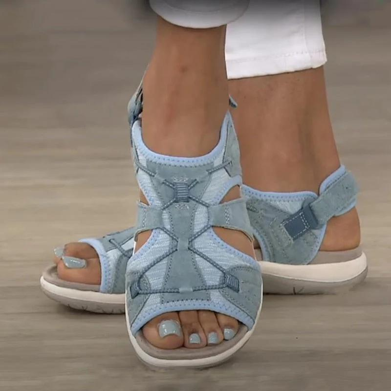 Elliana | Women’s Strappy Sandals with Adjustable Fastening