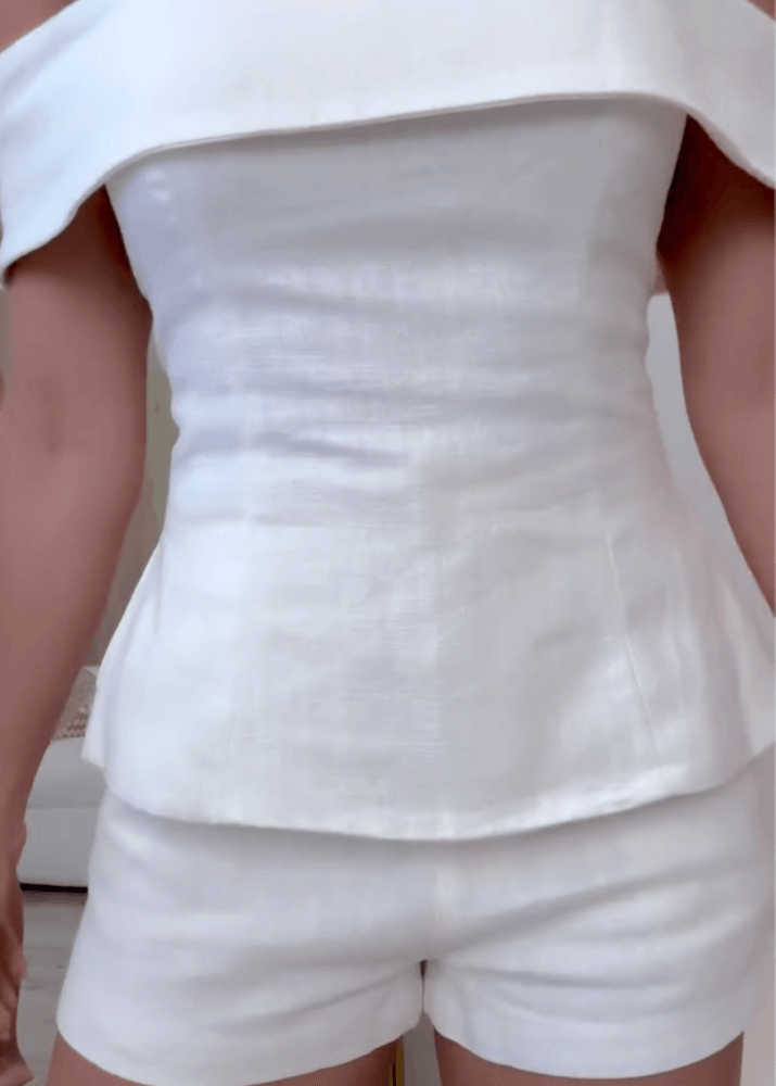 Ruth | Women’s Off Shoulder Co-ord Set with Shorts