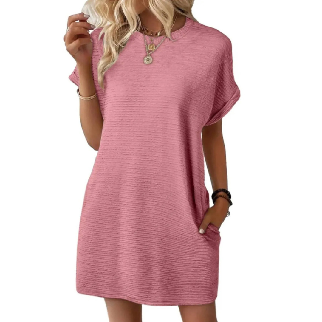 Pippa | Women’s T-Shirt Dress with Side Pockets