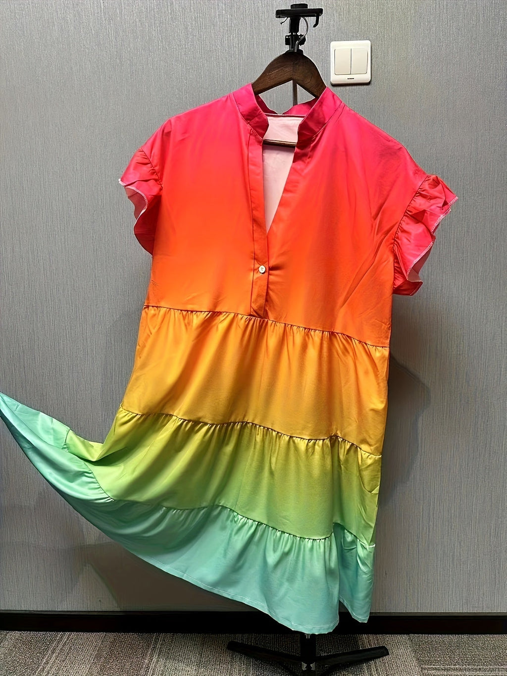 Oriana | Women’s Rainbow Dress with Effortless Elegance