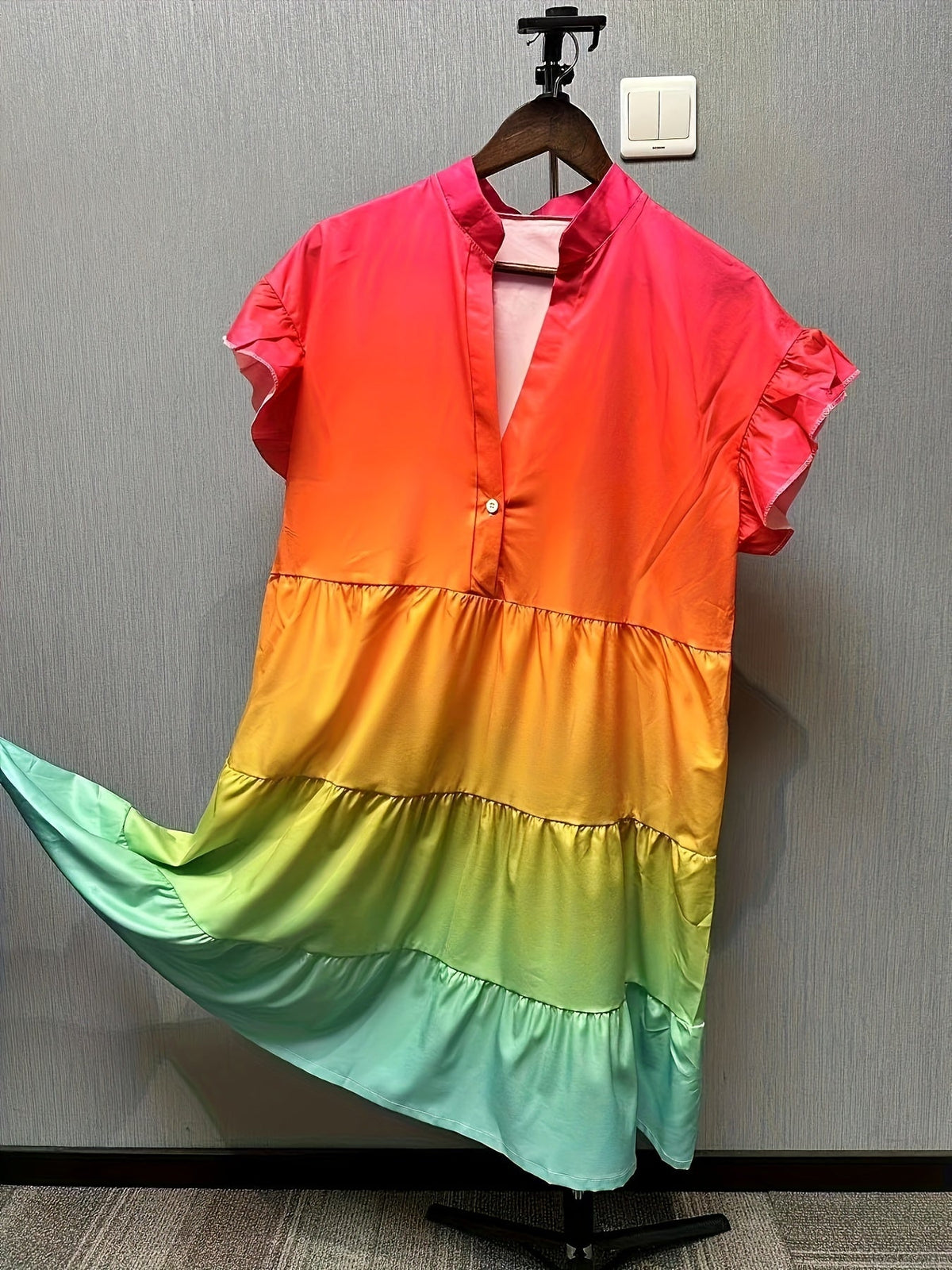 Oriana | Women’s Rainbow Dress with Effortless Elegance