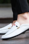 Reece Harding | Premium Leather Loafer Mules For Men