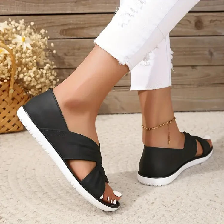 Bella | Women’s Knot-Design Sandals with Cushioned Footbed