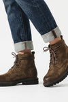 Christian Moretti | Vintage Rugged Lace-Up Boots For Men