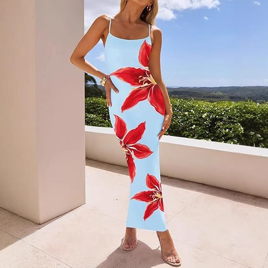 Ruby Sinclair | Floral Print Races Dress For Women