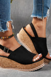 Luna | Platform Buckle Sandals - EVA shock absorbing sole