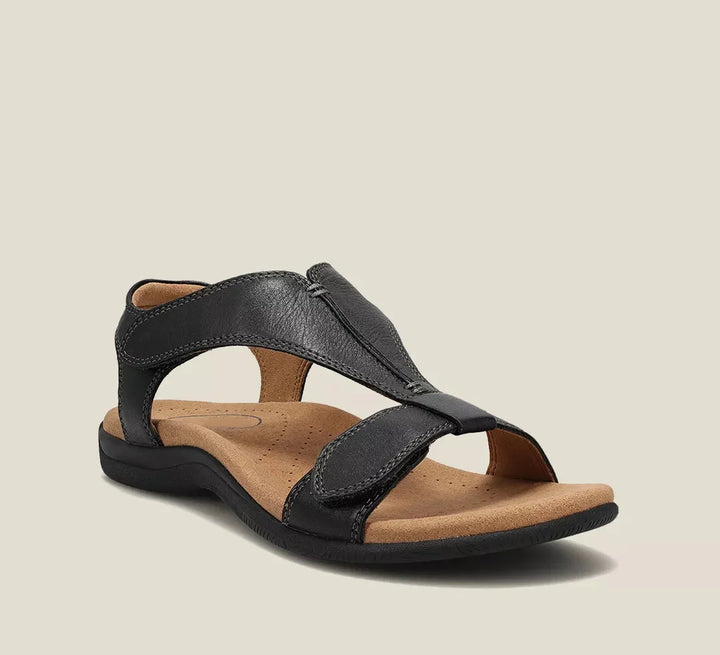 Charlotte Harris | Leather Orthopedic Arch Support Sandals For Women