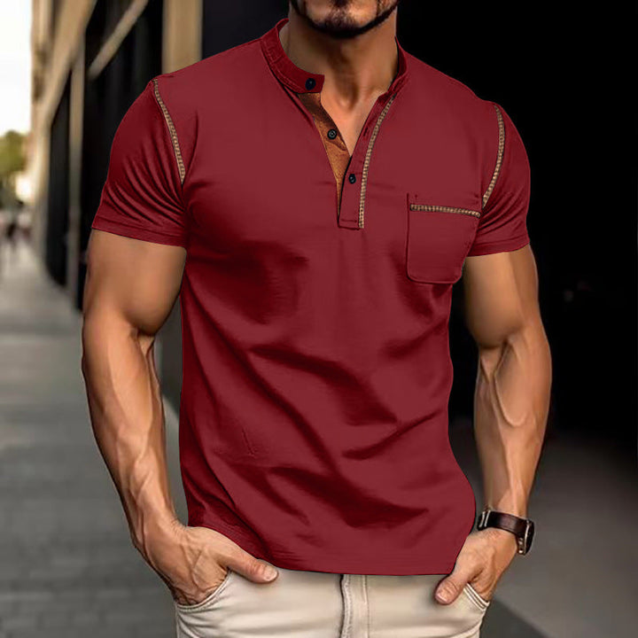 Owen Fitzgerald | Classic Cotton Polo Shirt For Men