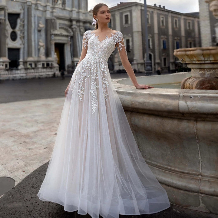 Isabella Hartwell | Lace A-Line Formal Dress For Women