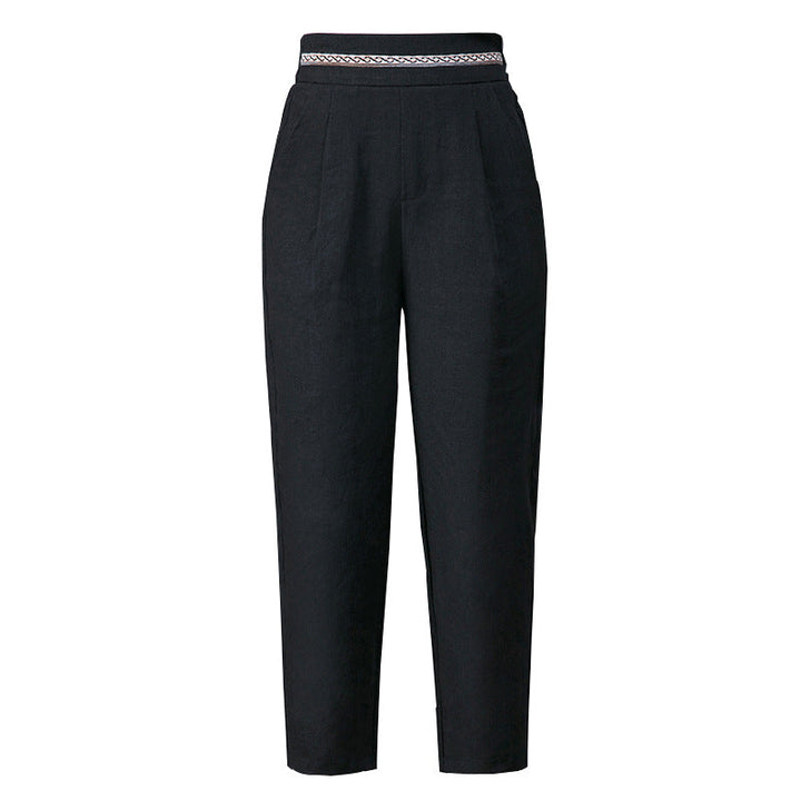 Paige Sterling | Linen Harem Pants For Women