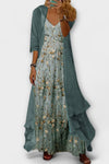 Aria | Women's Floral Maxi Dress Two-Piece Set