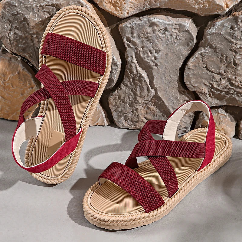 Zaha | Women’s Espadrille Sandals with Cushioned Sole