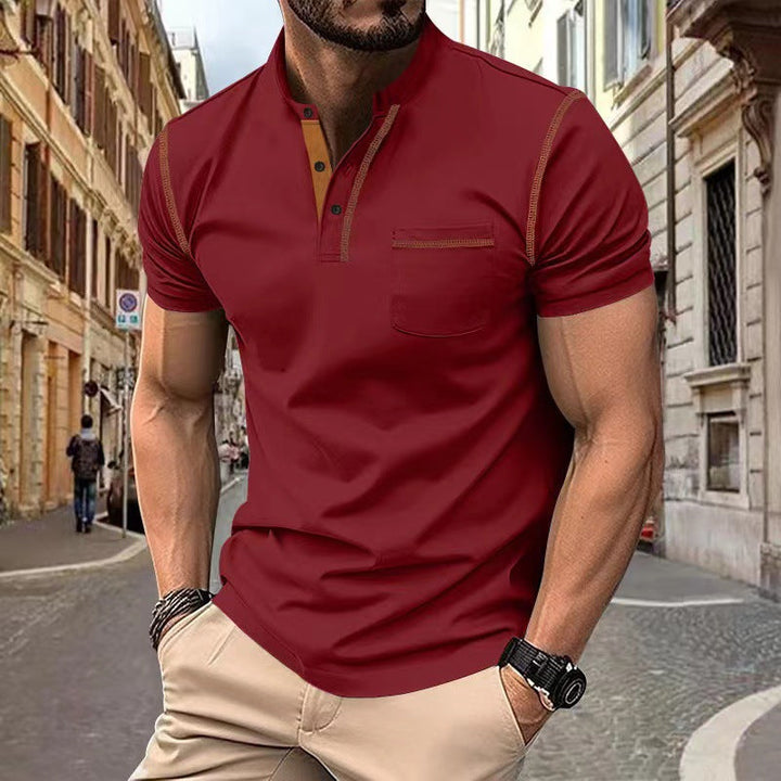 Owen Fitzgerald | Classic Cotton Polo Shirt For Men