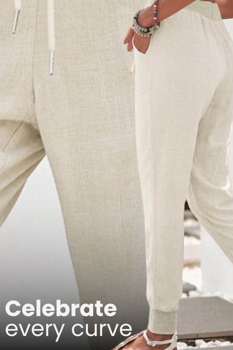 Bali | Women’s Elastic Ankle Pants with Drawstring Waist
