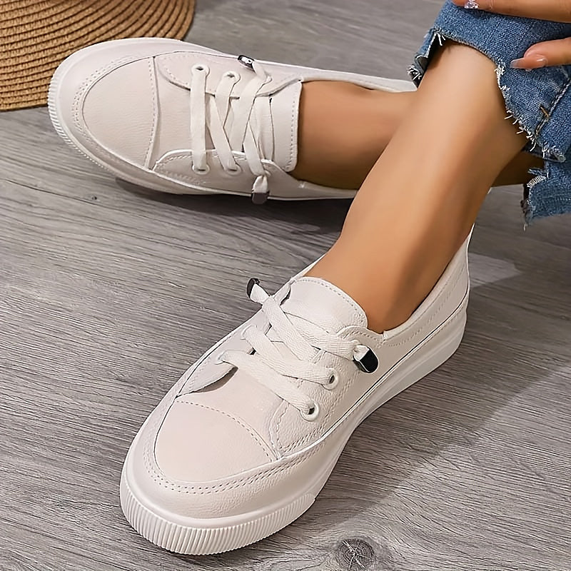 Penny | Women’s Penny Canvas Sneakers with Lace-Up